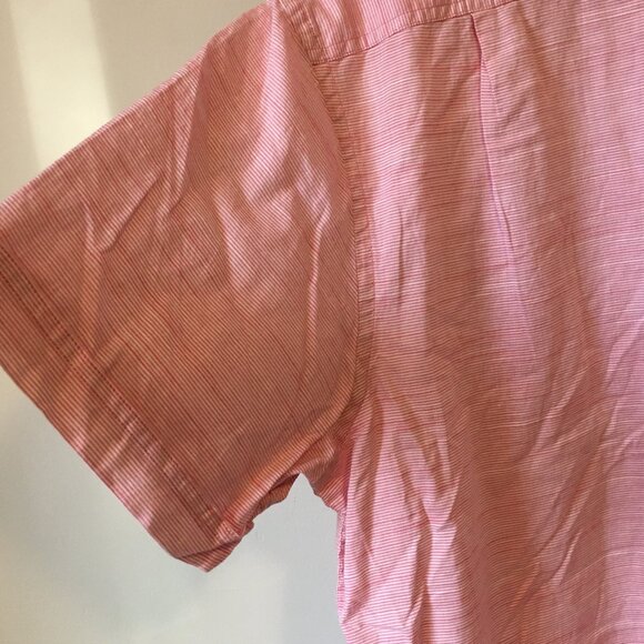 Izod Saltwater Rapture Rose Dockside Chambray Relaxed Classic Button Down Shirt - Picture 7 of 16